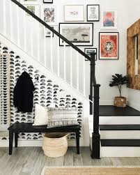 Black And White Gallery Wall Stairs Last Night We Watched A Netflix Special The Call To Courage Featuring Brene Brown She Talks Eclectic Farmhouse Farm House Living Room Staircase Wall Decor