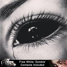 Black And White Sclera Contacts Vampire Black Sclera Contacts Sclera Usa Original Eye Art Demon Eyes Eye Black