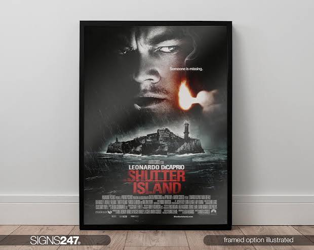 Shutter Island Poster | Movie Poster | Leonardo Decaprio | 2010 | Movie  Prints for Cinema Rooms | Wall Art | Home Decor | A0 A1 A2 A3 A4 A5 - Etsy