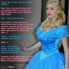 Prom Princess By Trever2 Prom Captions Forced Womanhood Humiliation Captions