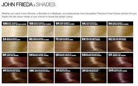 review shades john frieda precision hair colour foam