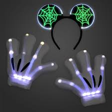 Mickey Mouse Light Up Skeleton Costume Accessory Set For Adults Shopdisney