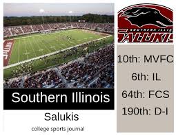 Southern illinois university was a member of the illinois intercollegiate athletic conference. 2019 Ncaa Division I College Football Team Previews Southern Illinois Salukis The College Sports Journal