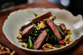 Cooking a bison steak is very similar to cooking a normal steak. Okcvkan6vb Wdm