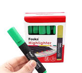 Foska Writing Smoothly Drawing Assorted Colors Quick Drying Colorful  Aesthetic Highlighters Marker Set for Kisd Adults