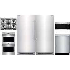 From safe food storage to precision cooking (and swift and. Buy Frigidaire 6 Piece Kitchen Appliances Package With Fpru19f8rf 32 Right Hinge Refrigerator Fpfu19f8rf 32 Left Hinge Freezer Fpet3077rf30 Electric Double Wall Oven Fpgc3077rs 30 Gas Cooktop Fpid2498sf 24 Fully Integrated Dishwasher And