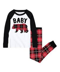 Black And White Plaid Pajamas Loving This White Black Buffalo Plaid Baby Bear Jogger Pajama Set Infant Toddler Kids On Zulily Zulilyfinds Plaid Baby Pajama Set Pajamas