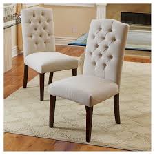 Set Of 2 Crown Top Dining Chairs Christopher Knight Home White Dining Chairs Parsons Dining Chairs Tufted Dining Chairs