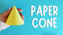 How to Make a Cone out of Paper | Easy Paper Cone Tutorial