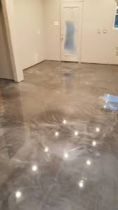 Titanium And Pearl Reflector Metallic Epoxy Floor By Ras Epoxy Coatings Baton Ro Basement Renovations In 2019 Epoxy Concrete Floor Metallic Epoxy Floor Epoxy Floor Basement