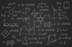 Download Drawn Scientific Formulas On Blackboard For Free Science Formulas Physics Formulas Vector Free