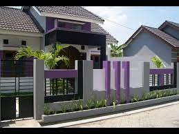 Maybe you would like to learn more about one of these? Model Pagar Rumah Minimalis 2019 Pagar Tembok Dan Batu Alam Youtube