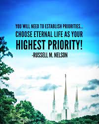 Quotes on choosing eternal life : Ldsquotes Preseyring Priorities Eternallife Lds Quotes How To Relieve Stress Stress Relief