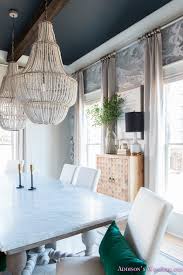 Designer danielle rollins' master bedroom is palm beach our ripple fold sunbrella drapery provides a serene backdrop in the living room of photographer. Our Gorgeous New Kirsch Drapery Hardware Living Dining Room Reveal