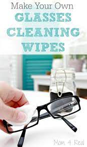 Make Your Own Cleaning Wipes For Glasses Mom 4 Real Cleaning Wipes Eyeglass Cleaner Diy Cleaning Solution