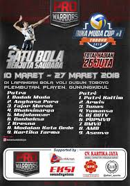 Inilah pertandingan turnamen bola voli mavoc cup 2017 di kabupaten jepara #volleyball #bolavoli #bolavolly #bolavoly. Sub Karang Taruna Toboyo Gelar Bina Muda Cup I Website Plembutan