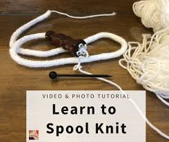 Is there such thing as spool or corking knitting? Spool Knitting How To Spool Knit Needlepointers Com
