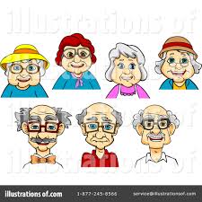 National senior citizen day cupcake picture. Senior Citizen Clipart 1300144 Illustration By Vector Tradition Sm