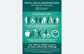 Mental health awareness week was launched by the mental health foundation in 2000. Mental Health Awareness Week 2016 Poster Green Mental Health Foundation