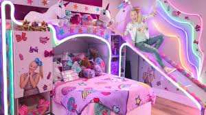 My New Bedroom Epic Room Tour Youtube Girls Bedroom Unicorn Room Decor Bed For Girls Room