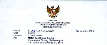 Bocoran model soal cpns 2020 tentang materi bentuk akar. Pemerintah Kabupaten Lampung Tengah