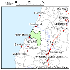 North Bend Oregon Map Climate In Zip 97459 (North Bend, Or)