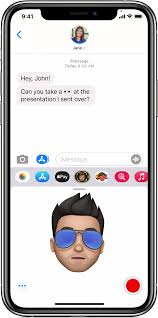 The face id biometric authentication system on supported iphone devices is great. Use Memoji On Your Iphone Or Ipad Pro Apple Support
