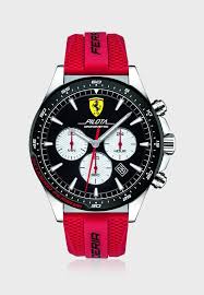 Scuderia ferrari watch price in qatar. Buy Scuderia Ferrari Red 830596 Piloa Chronograph Watch For Men In Doha Other Cities 830596