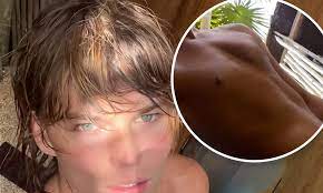 Jordan Barrett goes completely nude in VERY steamy shower video | Daily  Mail Online