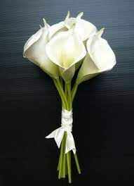 White Cala Lily Bouquet Lily Bridal Bouquet Calla Lily Bridal Bouquet Calla Lily Bridal