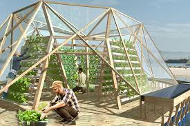 Autarkes Gewachshaus Auf Dem Wasser Gewachshaus Aquaponics System Hydrokultur