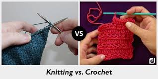 Knitting is a method that is used. Between Knitting Crochet Drone Fest
