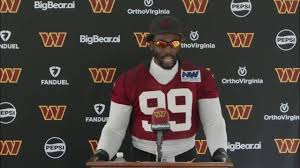 LIVE: DT Javon Kinlaw Speaks To The Media After Practice - YouTube