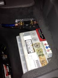 Everything you need, for anything you drive. Diy Sl55 Starter Battery Relocate To Trunk With Pics Mbworld Org Forums