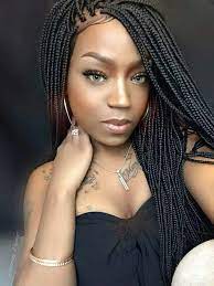 Box Braids Box Braids Hairstyles Braided Hairstyles African Braids Hairstyles