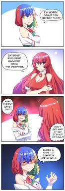 I Wrote A Comic About Google Chrome 28 Explorer Chan Explorer Tan Anime Funny Anime Anime Version