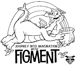 Figment coloring page 3 by nightwolf714. The Friends Of Figment On The Internet Disney Coloring Pages Disney Colors Disney Scrapbook