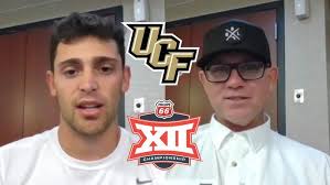 UCF Baseball: RHP Dom Stagliano & Coach Rich Wallace preview Big 12  Tournament ⚔️⚾