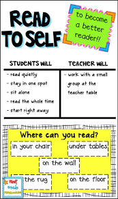 D5 Read To Self Anchor Chart Read To Self Reading Anchor