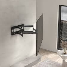 Most likely, if you have a mounted tv in your living room, you have the rest of the wall around it to fill as well. Lpa49 486xld Heavy Duty Full Motion Tv Wall Mount With Long Arm Extension Tv Mounts Full Motion Tv Wall Mount Lumi Legend Corporation