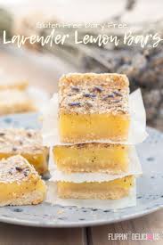 Gluten Free Lavender Lemon Bars Recipe Recipe Lemon Bars Recipe Gluten Free Lemon Bars Lavender Recipes
