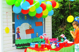 Anniversaire Theme Mario Bros Pour Les 6 Ans De Mon Fils Les Aventuriers Du Fjord