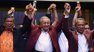 The former ruling party barisan nasional (bn). Mahathir S Pakatan Harapan Pulls Off Shock Victory At Malaysia General Election Cna