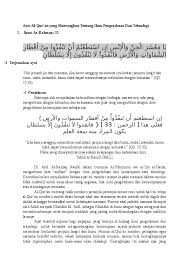 Ayat al quran tentang do'a mohon tambah ilmu. Doc Ayat Al Qur An Yang Mnerangkan Tentang Ilmu Pengetahuan Dan Teknologi 1 Surat Ar Rahman 33 Efendi Fendi Academia Edu