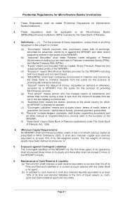 At a basic level, i would define a microfinance institution (mfi) as a financial institution that provides small loans to people who otherwise wouldn't have access to credit. Https Www Findevgateway Org Sites Default Files Publications Files Mfg En Paper Pakistan Prudential Regulations For Microfinance Banks Institutions 2001 Pdf