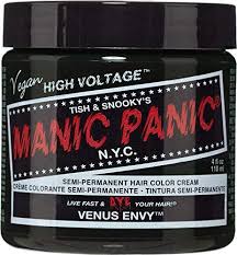 3.40 out of 5 stars (1671 reviews) madison reed. Manic Panic Venus Envy Dark Green Hair Dye Color 4 Fl Oz Ninthavenue Europe