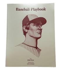 Mississippi State Bulldogs Baseball Coaching- Ron Polk, Baseball Playbook  SIGNED