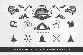Download Camping And Mountains Off Road Vector Graphic By Vasyako1984 Creative Fabrica Yellowimages Mockups