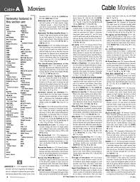 Cable Movies