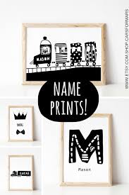 Black And White Sign Nursery Name Sign Black And White Nursery Prints Baby Name Etsy Nursery Art Prints Nursery Prints Baby Name Signs